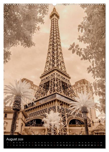 Produktbild: LAS VEGAS (Wandkalender 2026 DIN A2 hoch), CALVENDO Monatskalender