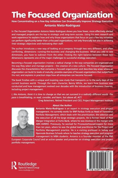 Produktbild: The Focused Organization