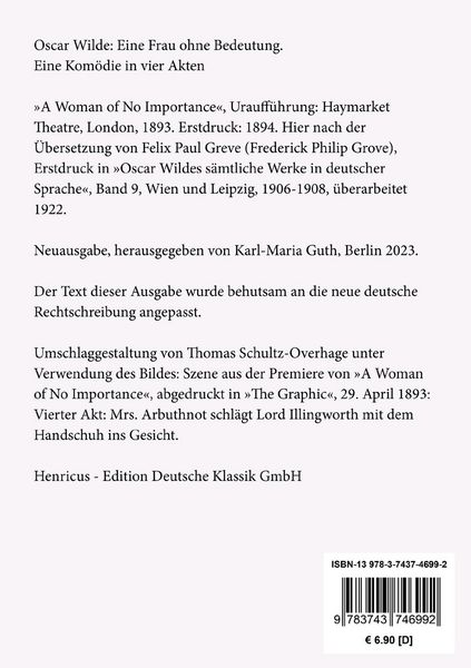 Produktbild: Eine Frau ohne Bedeutung