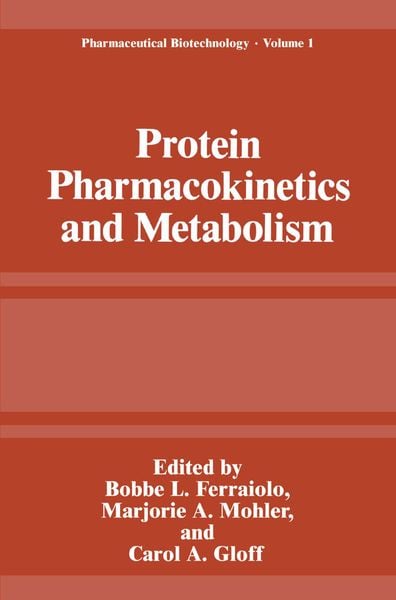 Produktbild: Protein Pharmacokinetics and Metabolism