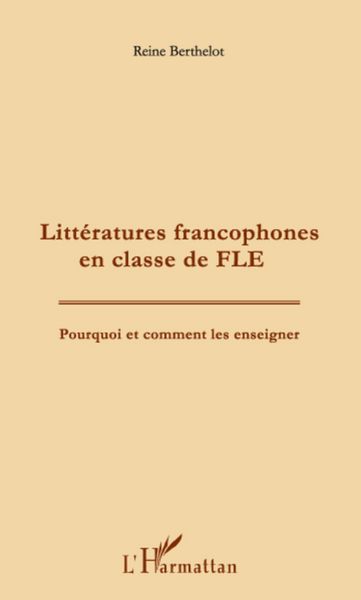 Produktbild: Litt&eacute;ratures francophones en classe de FLE