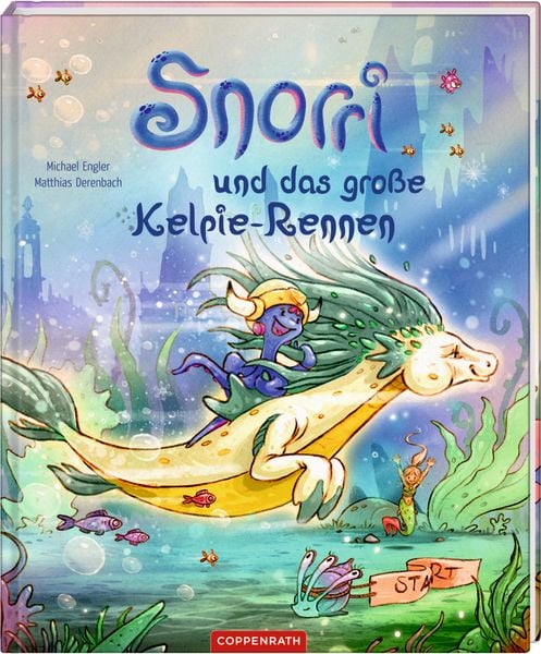 Snorri und das große Kelpie-Rennen (Bd. 3), Gebundene Ausgabe von Michael Engler, Coppenrath, 9783649639923