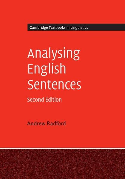 Produktbild: Analysing English Sentences