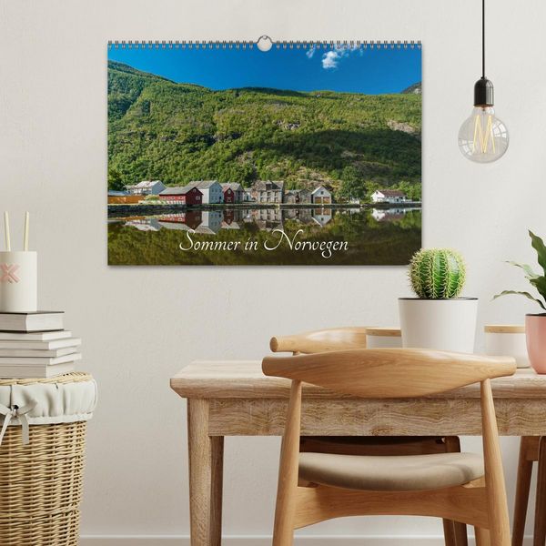 Produktbild: Sommer in Norwegen (Wandkalender 2026 DIN A3 quer), CALVENDO Monatskalender