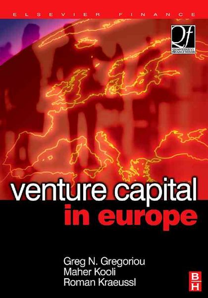 Produktbild: Gregoriou, G: Venture Capital in Europe