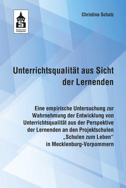 Produktbild: Unterrichtsqualit&auml;t aus Sicht der Lernenden