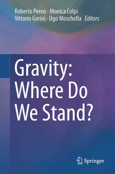 Produktbild: Gravity: Where Do We Stand?