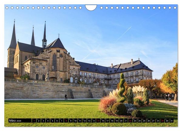 Produktbild: Bamberg - das fr&auml;nkische Rom (Wandkalender 2026 DIN A4 quer), CALVENDO Monatskalender