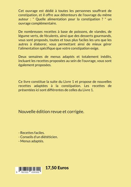 Produktbild: Mes recettes faciles anti-constipation.