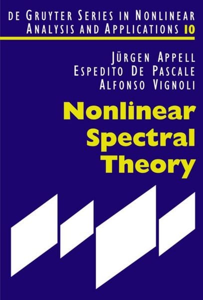 Produktbild: Nonlinear Spectral Theory