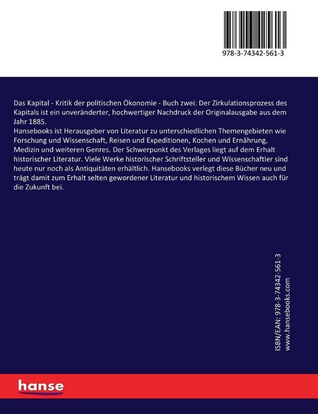 Produktbild: Das Kapital