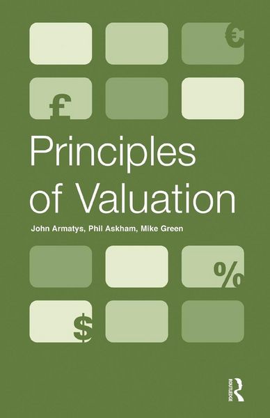 Produktbild: Principles of Valuation