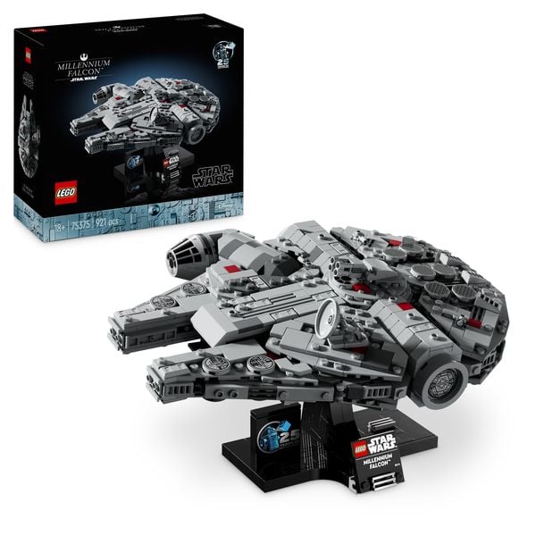 LEGO Star Wars Millennium Falcon, baubares Sternenschiff Modell 75375