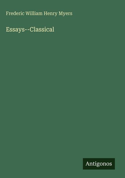 Produktbild: Essays--Classical
