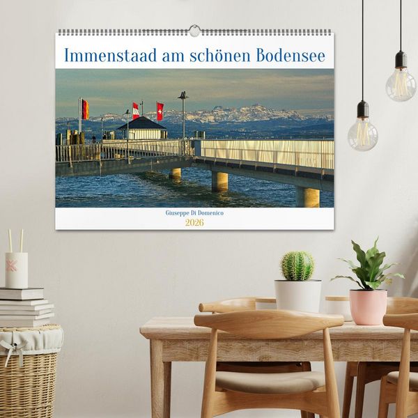 Produktbild: Immenstaad am sch&ouml;nen Bodensee (Wandkalender 2026 DIN A2 quer), CALVENDO Monatskalender