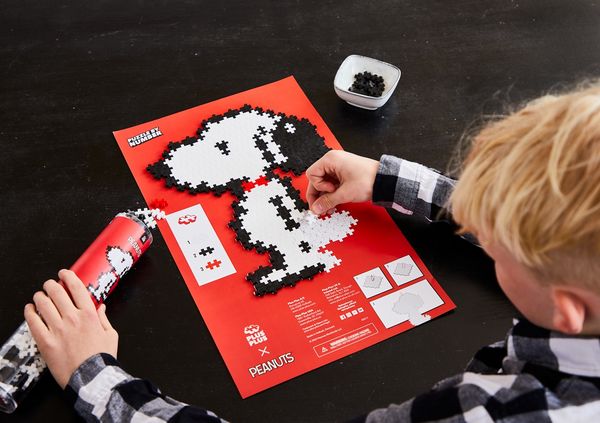 Produktbild: PLUS PLUS - 275 Kreativ Bausteine Snoopy