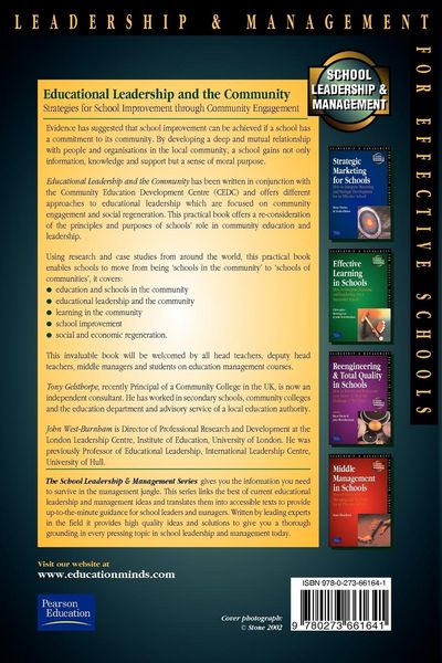 Produktbild: Educational Leadership and the Community