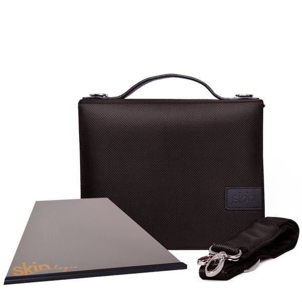 Produktbild: Buchh&uuml;llen-Tasche mit Buchst&uuml;tze