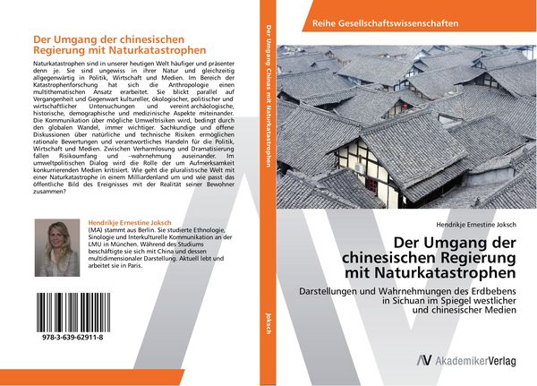 Produktbild: Der Umgang der chinesisch&iquest;en Regierung mit Naturkatas&iquest;trophen