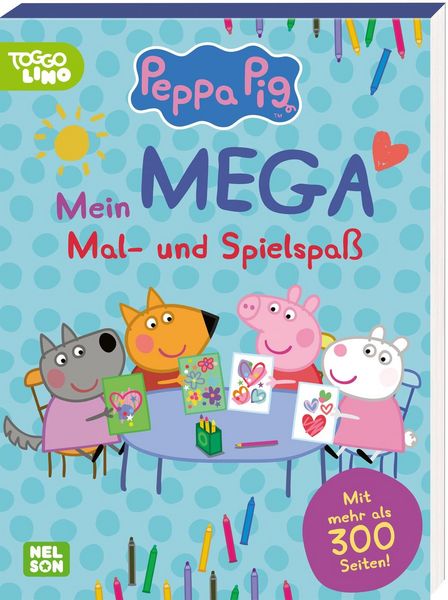 Produktbild: Peppa Wutz Ausmalbilder: Mein MEGA Malspa&szlig; (X)