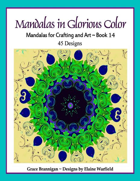 Produktbild: Mandalas in Glorious Color Book 14 (Art in Color, #14)