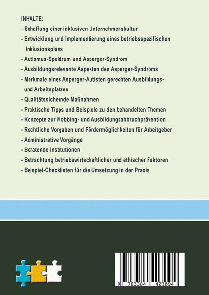 Produktbild: Asperger im Job: Ma&szlig;geschneiderte L&ouml;sungen f&uuml;r inklusive Ausbildung- und Arbeitspl&auml;tze