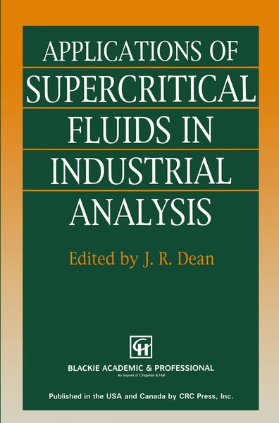 Produktbild: Applications of Supercritical Fluids in Industrial Analysis