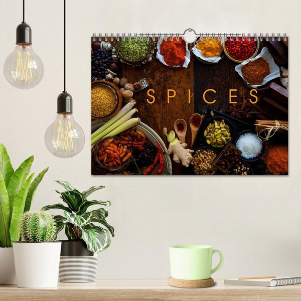 Produktbild: SPICES (Wall Calendar 2026 DIN A4 landscape), CALVENDO 12 Month Wall Calendar