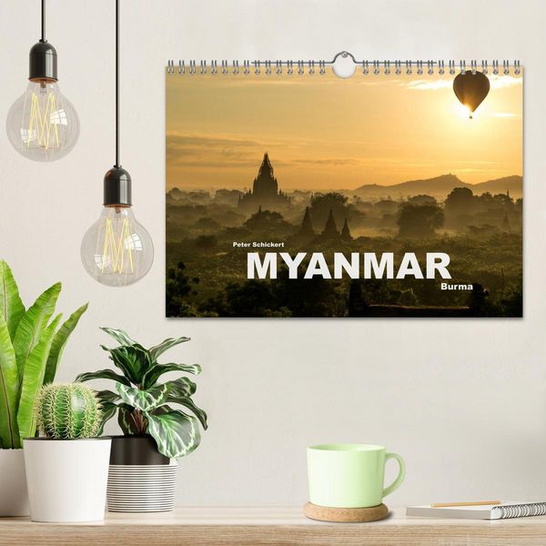 Produktbild: Myanmar - Burma (Wandkalender 2026 DIN A4 quer), CALVENDO Monatskalender