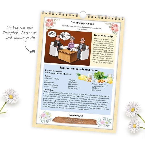 Produktbild: TR&Ouml;TSCH - Classickalender Rentnerkalender 2027
