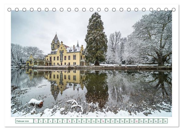 Produktbild: M&auml;rchenhaftes Deutschland (Tischkalender 2026 DIN A5 quer), CALVENDO Monatskalender