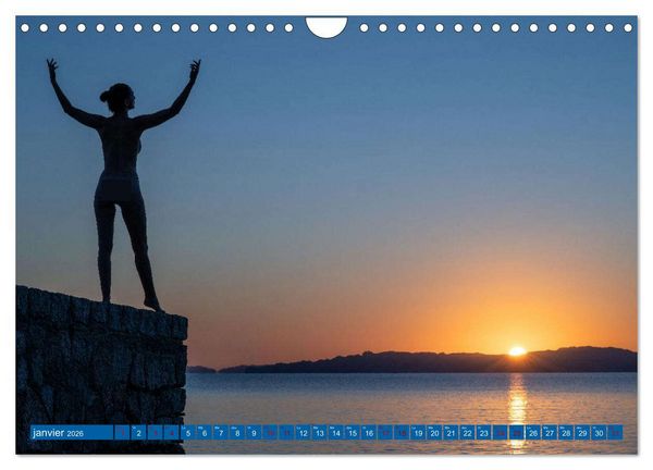 Produktbild: Sardaigne - Les paysages et le nu (Calendrier mural 2026 DIN A4 vertical), CALVENDO calendrier mensuel