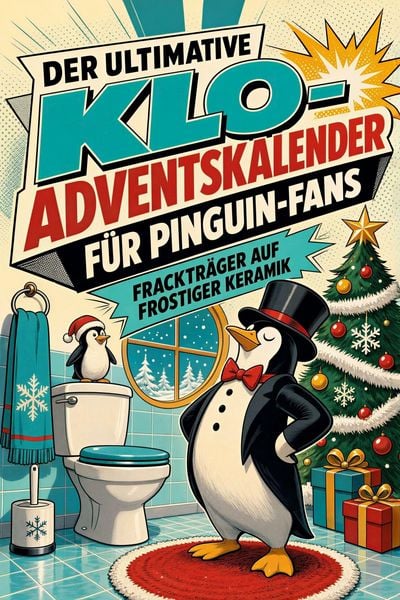 Produktbild: Der ultimative Klo-Adventskalender f&uuml;r Pinguin-Fans