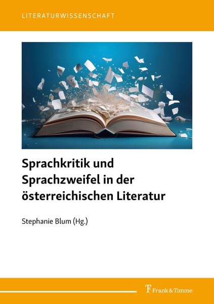 Produktbild: Sprachkritik und Sprachzweifel in der &ouml;sterreichischen Literatur