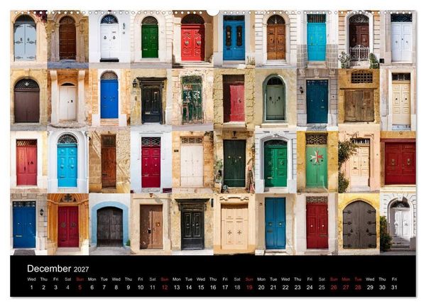 Produktbild: Malta. The sunny island full of charm. (High Quality Premium Wall Calendar 2027 DIN A2 landscape),CALVENDO 12 Month Wall Calendar