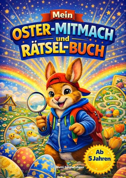 Mein Oster-Mitmachbuch, Taschenbuch von Melli Goldwhisper, Seru Verlag, 9783692770031