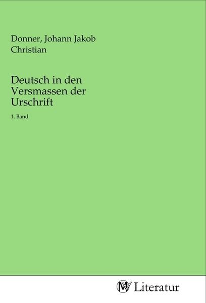 Deutsch in den Versmassen der Urschrift, Taschenbuch von , MV-Literatur, 9783968745916