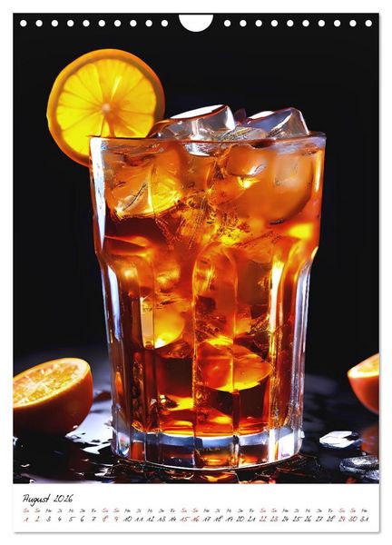 Produktbild: Mixology Meisterwerke (Wandkalender 2026 DIN A4 hoch), CALVENDO Monatskalender
