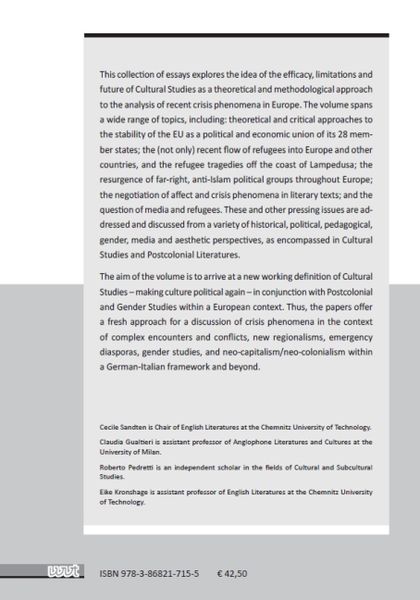 Produktbild: Crisis, Risks and New Regionalism in Europe
