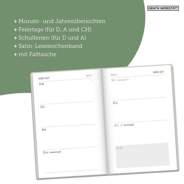 Produktbild: Terminplaner Letterart 2027 Big Plans