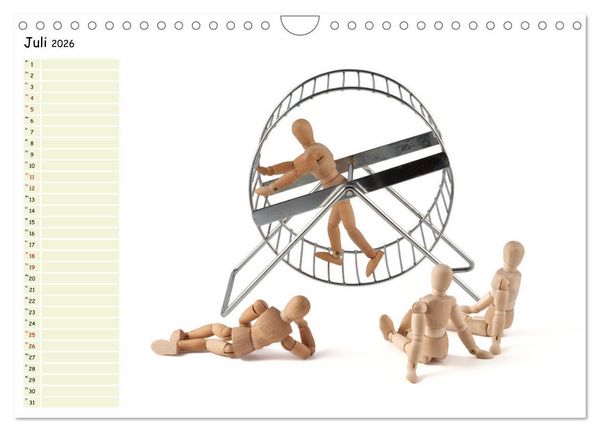 Produktbild: Und wieder ist es Montag... (Wandkalender 2026 DIN A4 quer), CALVENDO Monatskalender