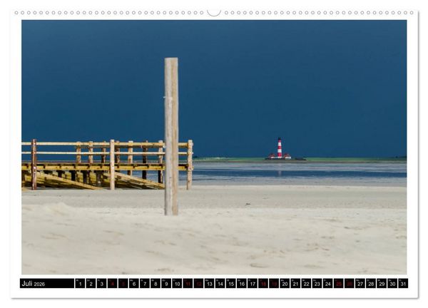 Produktbild: St. Peter-Ording - Natur pur (Wandkalender 2026 DIN A2 quer), CALVENDO Monatskalender