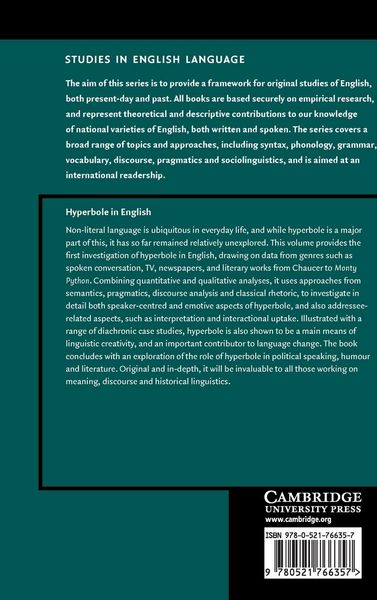 Produktbild: Hyperbole in English