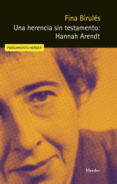 Produktbild: Una herencia sin testamento: Hannah Arendt