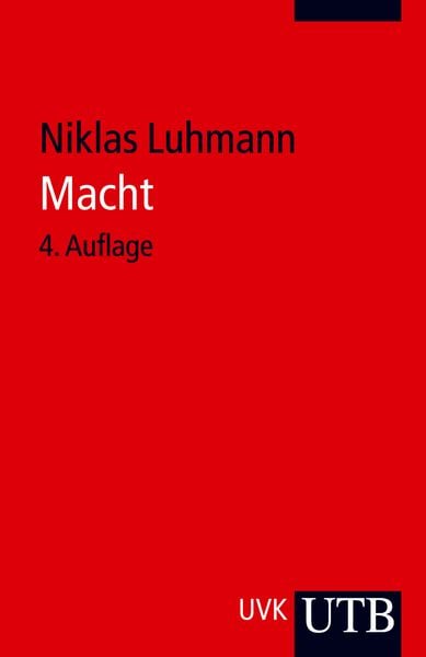 Macht, Taschenbuch von Niklas Luhmann, Utb GmbH, 9783825237141