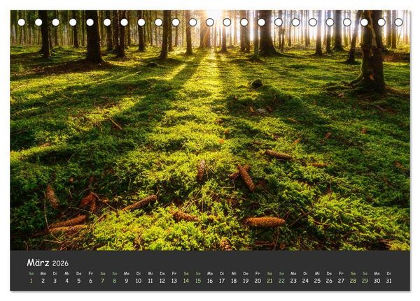 Produktbild: Ammersee bis Walchensee - Traumlandschaften im Voralpenland (Tischkalender 2026 DIN A5 quer), CALVENDO Monatskalender