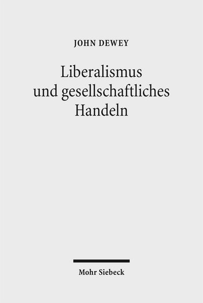 Produktbild: Liberalismus und gesellschaftliches Handeln