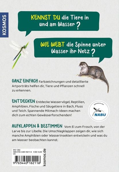 Produktbild: Was lebt an Bach und Teich? Kindernaturf&uuml;hrer