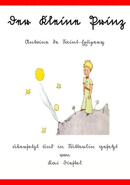 Produktbild: Der kleine Prinz - S&uuml;tterlinausgabe