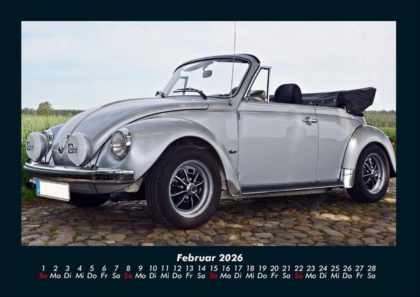 Produktbild: Welt der Oldtimer 2026 Fotokalender DIN A4